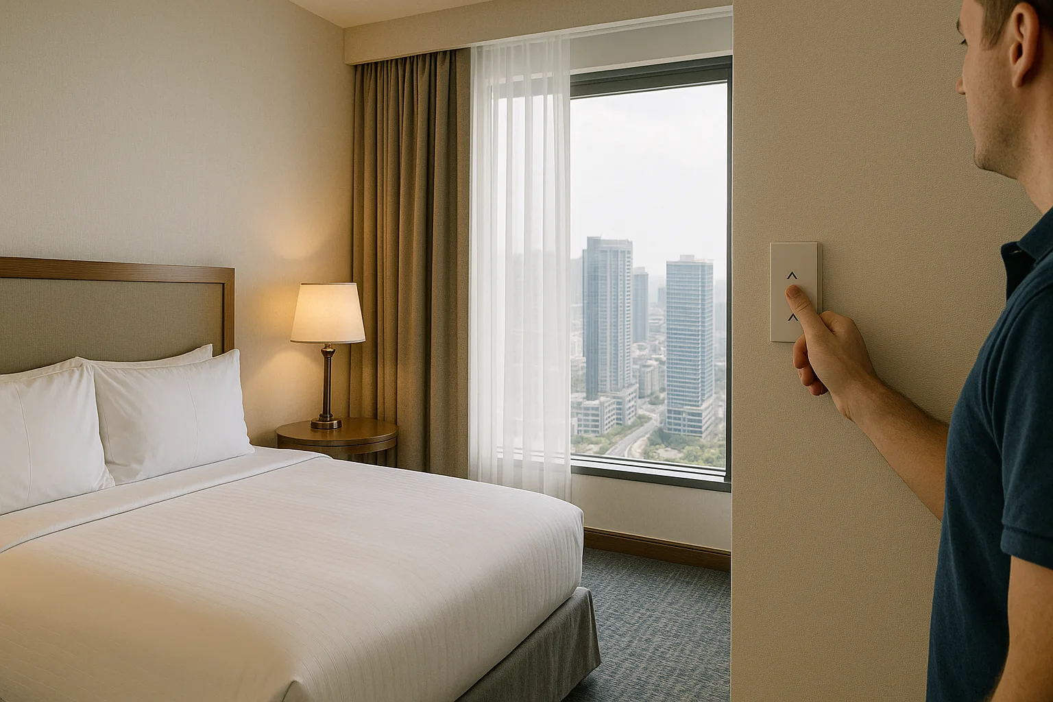 حركة الستائر التلقائية.. هل ترفع مستوى الإحساس بالفخامة؟