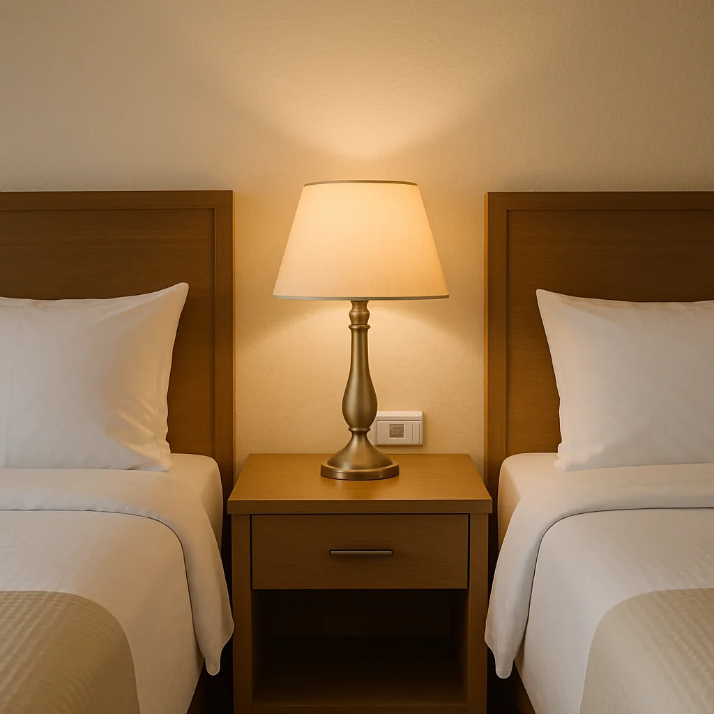 الضوء بين سريرين في غرفة مزدوجة.. كيف يؤثر على شعور المسافر بالاستقلالية؟