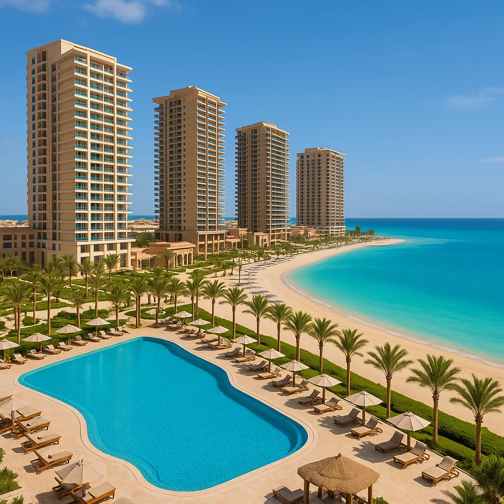 أين تقيم في العلمين الجديدة؟ دليل فنادق متكامل 