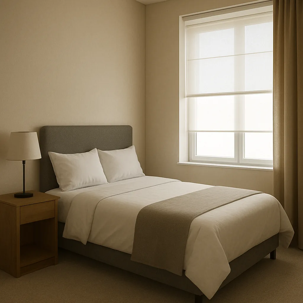 النوافذ المظللة جزئيًا.. كيف تتحكم في إدراك الضيف للوقت؟