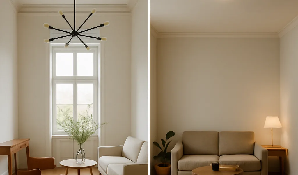 ارتفاع السقف في الغرف.. متى يفتح شعور الحرية ومتى يولّد القلق؟