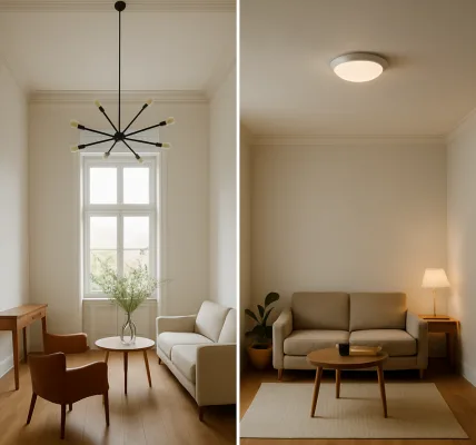 ارتفاع السقف في الغرف.. متى يفتح شعور الحرية ومتى يولّد القلق؟