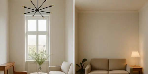 ارتفاع السقف في الغرف.. متى يفتح شعور الحرية ومتى يولّد القلق؟