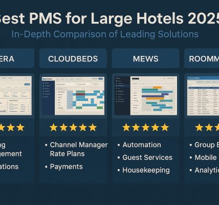 أفضل أنظمة PMS للفنادق الكبرى 2025.. مقارنة تفصيلية لأهم الحلول العالمية