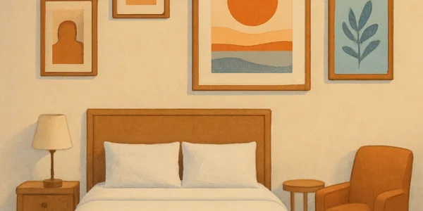 "توزيع الأعمال الفنية على الجدران.. كيف يؤثر على إدراك الضيوف للذوق العام؟"