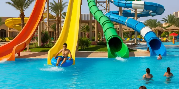 اقضِ يومًا مائيًا لا يُنسى في "أكوا بارك الغردقة" مع باقات عائلية مذهلة!