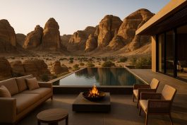 AlUla Resort Luxury View – إطلالة فاخرة من أحد منتجعات العلا