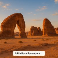 AlUla Rock Formations – التكوينات الصخرية المميزة في العلا