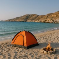 Camping in Shibara Island – التخييم في جزيرة شيبارة
