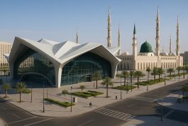 محطة المدينة.. تصميم حديث بالقرب من المسجد النبوي