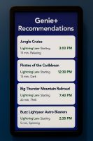 Genie+ Recommendations on Screen