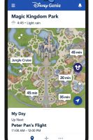 Disney Park App Interface – واجهة تطبيق ديزني بارك
