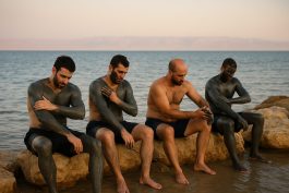 Dead Sea Mud Therapy – جلسة علاج بالطين في البحر الميت