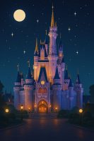 Disney World at Night