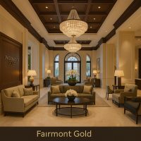 Fairmont Gold Lobby – ردهة فندق فيرمونت الذهبي