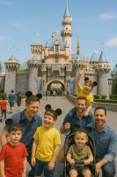 Families at Disneyland
