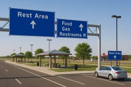 إشارات واضحة واستراحات متعددة لخدمة المسافرين