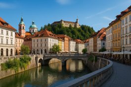 العاصمة ليوبليانا بمبانيها التاريخية وشوارعها الأوروبية الساحرة