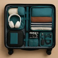 تقنيات ترتيب ذكي لحقيبة السفر اليدوية