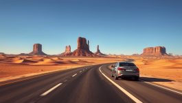 رحلة برية مريحة بين المدينتين تستغرق أقل من 5 ساعات