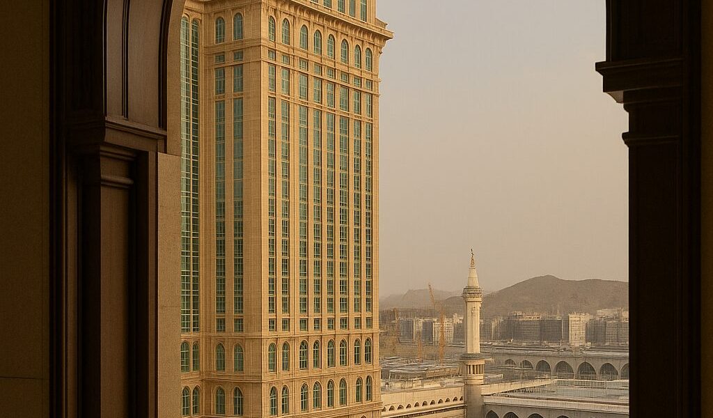 "فندق فيرمونت الذهبي".. وجهة فاخرة بإطلالة مباشرة على الكعبة