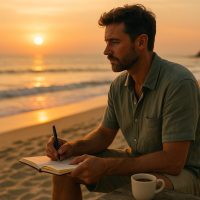 كاتب محتوى سياحي يصف تجربة شخصية في إحدى الوجهات الشاطئية