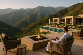 منتجع فاخر في الباحة بإطلالة جبلية