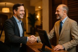 الترحيب الشخصي يصنع الانطباع الأول ويؤسس لعلاقة طويلة الأمد