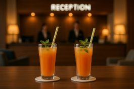 التفاصيل الصغيرة مثل المشروبات الترحيبية تصنع فارقًا كبيرًا