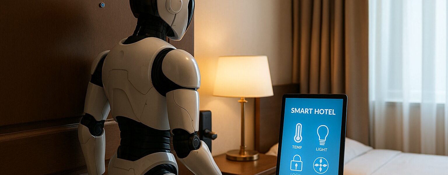 الذكاء الاصطناعي يطرق باب الغرف.. مستقبل الضيافة الذكية