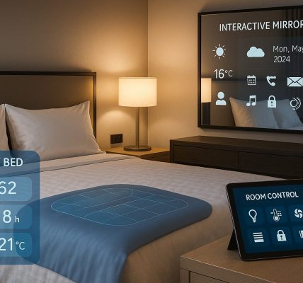 أسرّة ذكية ومرايا تفاعلية.. كيف أصبحت الغرفة منصة بيانات