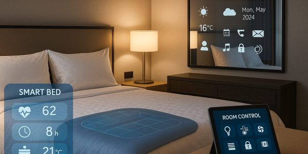 أسرّة ذكية ومرايا تفاعلية.. كيف أصبحت الغرفة منصة بيانات