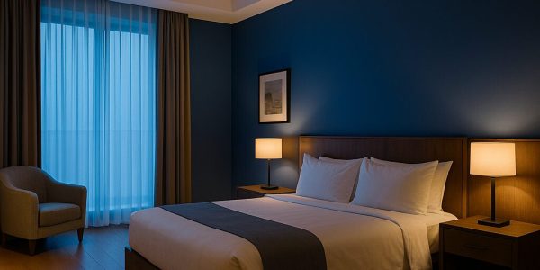 كيف تؤثر الألوان والإضاءة في جودة النوم داخل الفندق؟