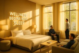 إضاءة صباحية تنساب عبر النوافذ الرحبة لتمنح النزلاء طاقة إيجابية منذ بداية اليوم