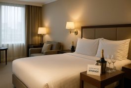 ترقية بسيطة للغرفة تُشعر النزيل بالاهتمام والتميز