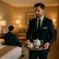 خدمة ضيافة شخصية داخل جناح خاص لا يظهر في القوائم العامة