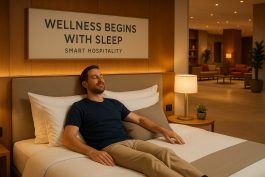 ردهة فندقية تحمل شعار “العافية تبدأ من النوم” ضمن برنامج الضيافة الذكية