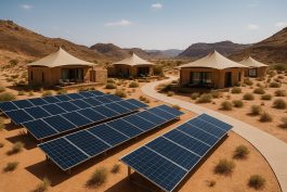 منتجع سعودي يستخدم الطاقة الشمسية ويُقدّم رفاهية بلا انبعاثات كربونية