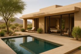 منتجع فاخر سعودي يدمج البساطة المعمارية مع الدقة الحسية في التفاصيل