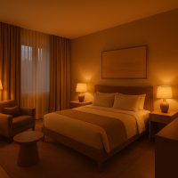 نظام إضاءة ذكي يضبط الإضاءة تلقائيًا حسب الساعة البيولوجية للنزيل