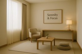 مساحة فندقية هادئة مصممة خصيصًا للنزلاء الباحثين عن السكينة والتركيز