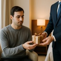 نزيل يتلقى خدمة غير متوقعة بهدوء يعبّر عن احترام خصوصيته