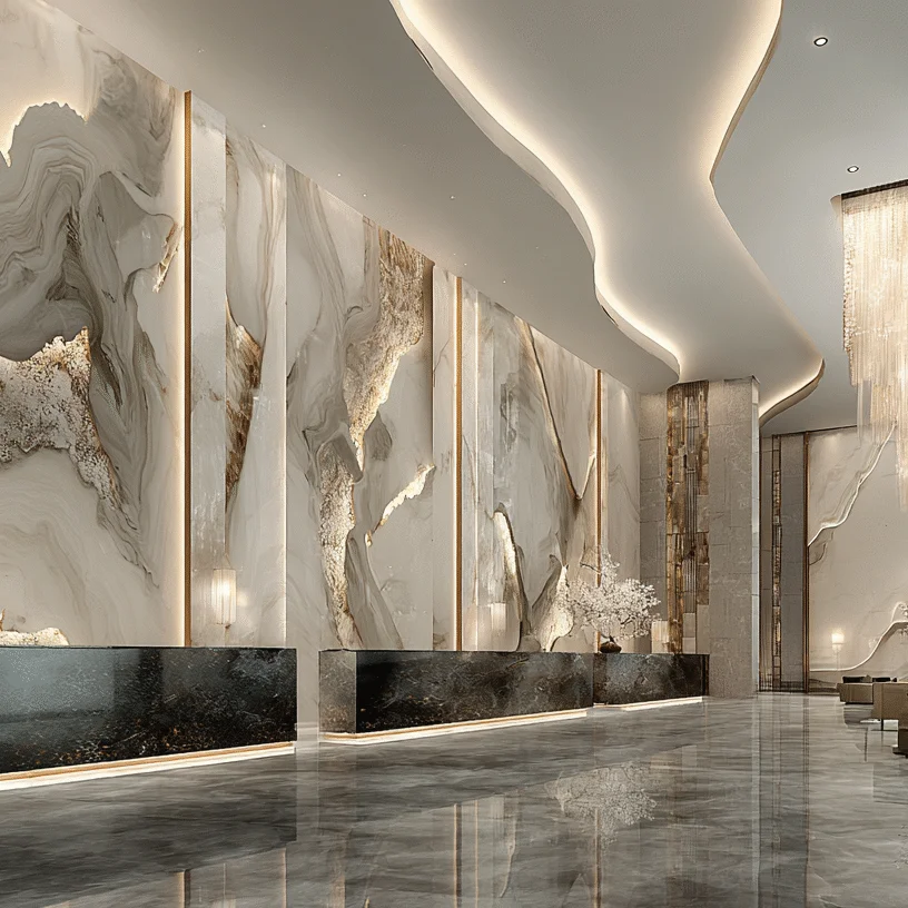 تصميم اللوبي الفندقي.. كيف يجذب النزلاء من اللحظة الأولى؟