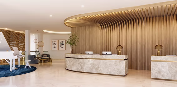 تصميم اللوبي الفندقي.. كيف يجذب النزلاء من اللحظة الأولى؟
