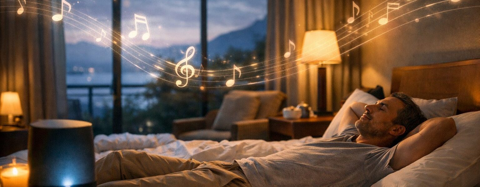 أثر الموسيقى الهادئة على راحة النزلاء أثناء الإقامة