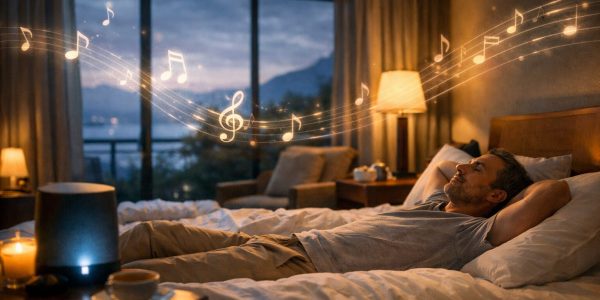 أثر الموسيقى الهادئة على راحة النزلاء أثناء الإقامة