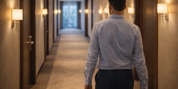 أثر تصميم الممرات والمساحات الصامتة على راحة المسافر