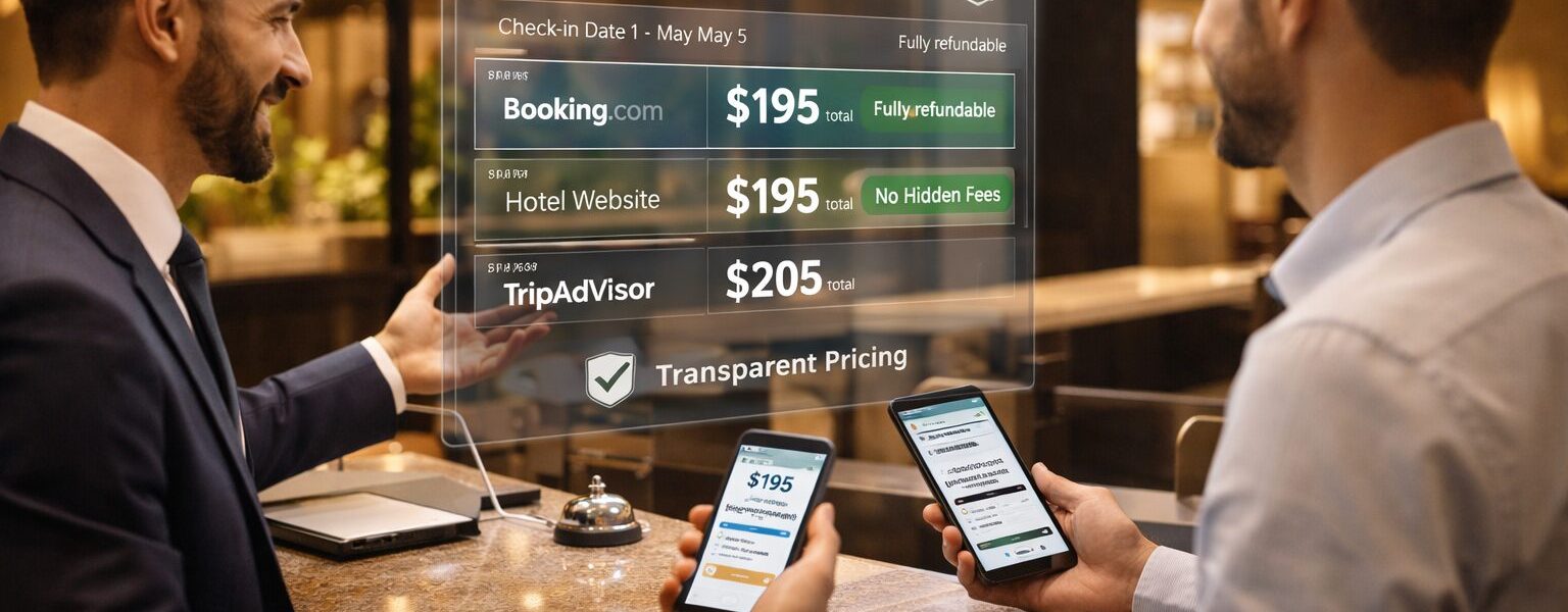 أهمية الشفافية في سياسة الأسعار لزيادة الحجوزات