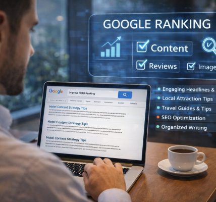 أهمية المحتوى النصي في رفع ترتيب الفندق على Google