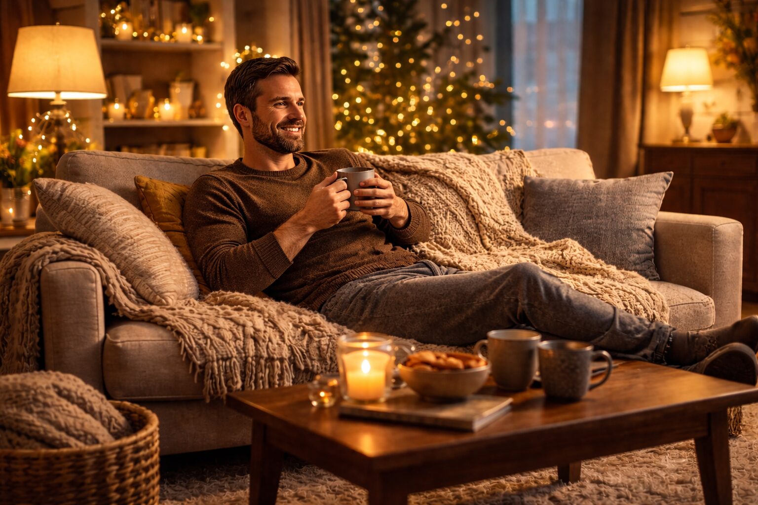 الألوان الدافئة وإحساس الاحتواء والراحة